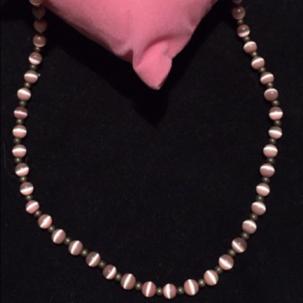 Pink Opal necklace